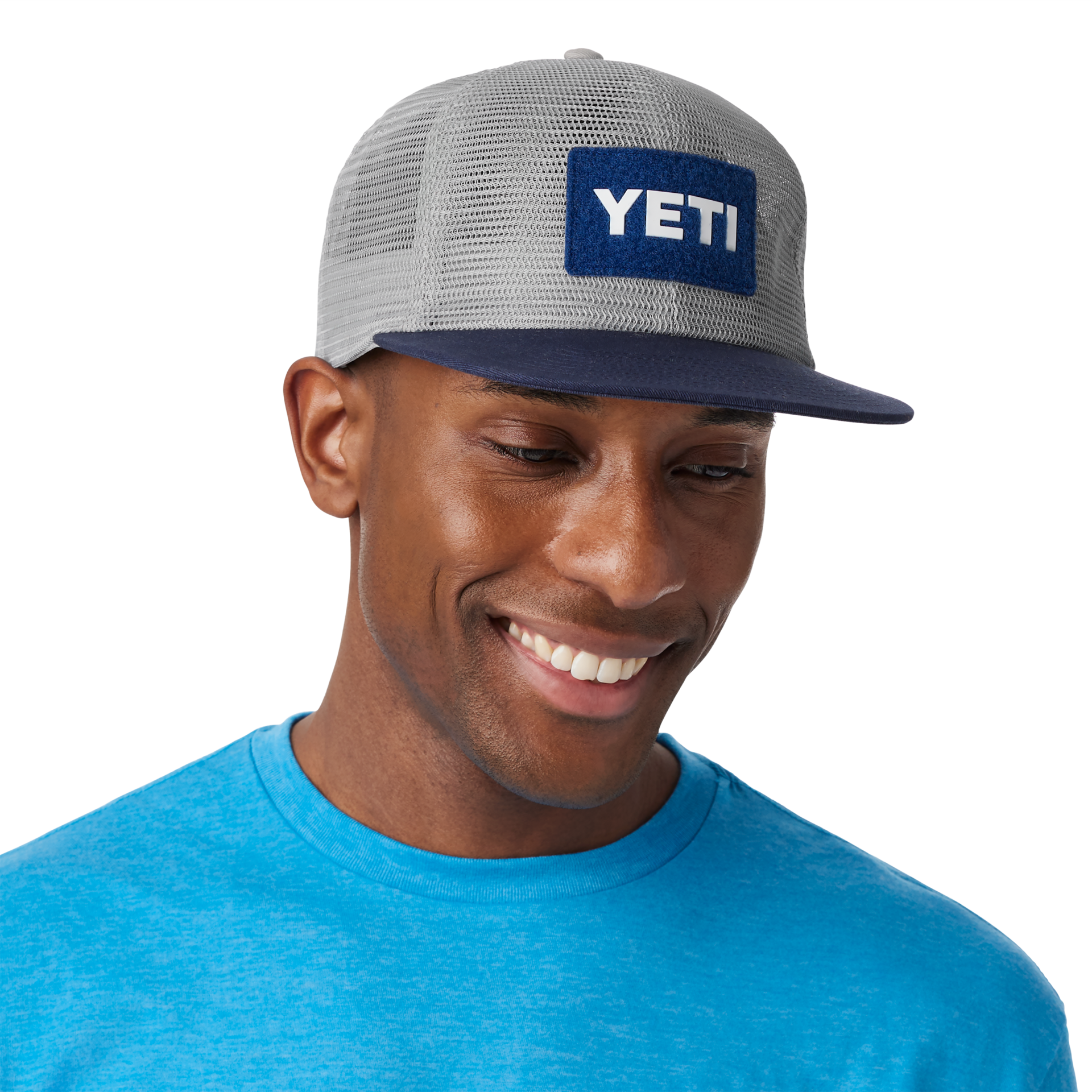 FLAT BRIM MESH HAT - Image 6